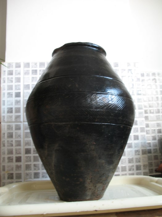 restored vase